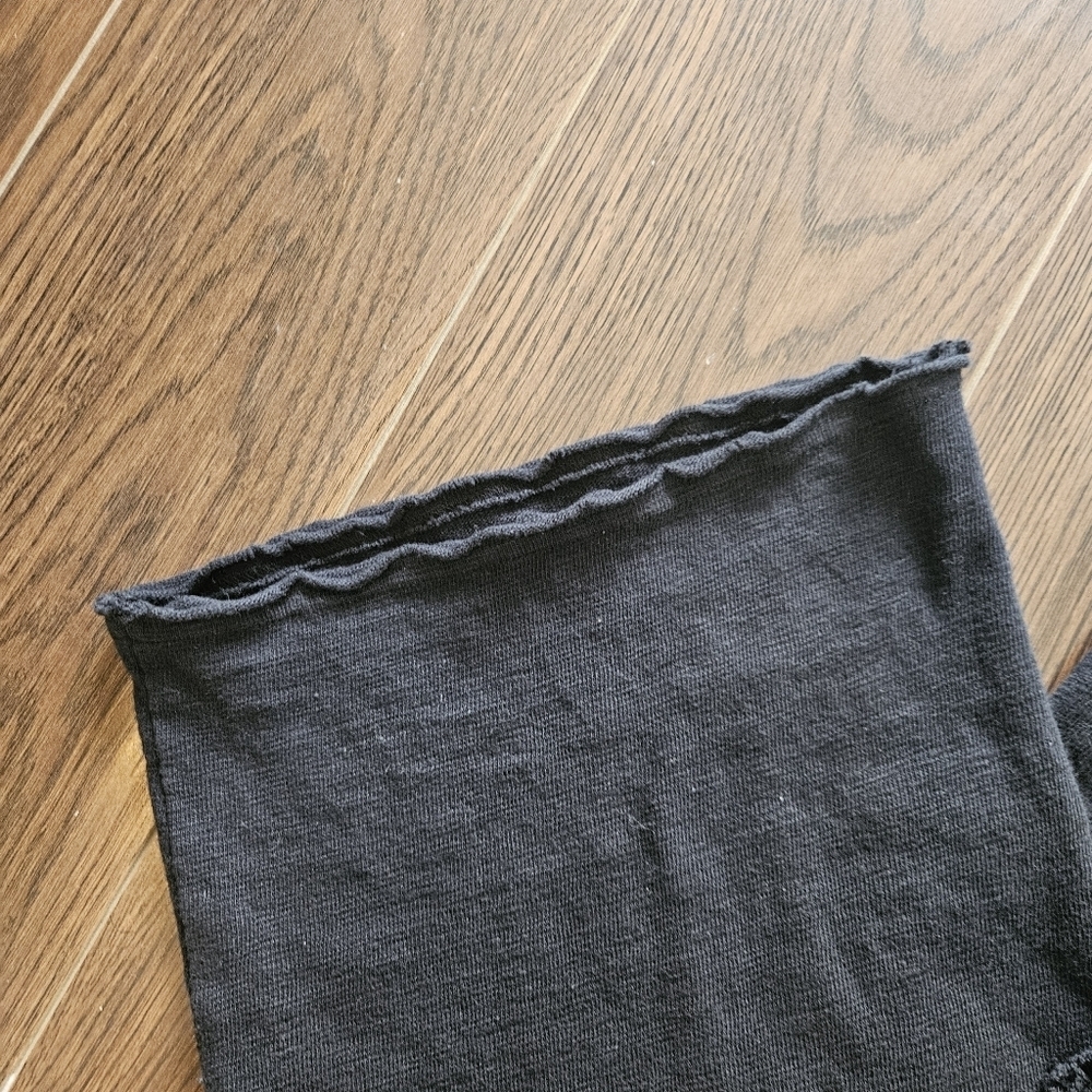 Free People Beach Lounge Pants Black Size Extra Small - Picture 3 of 8